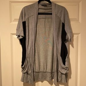 Ella Moss Black Striped w/ pockets - Size S